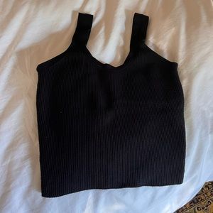 abercrombie ottoman slim ribbed tank
